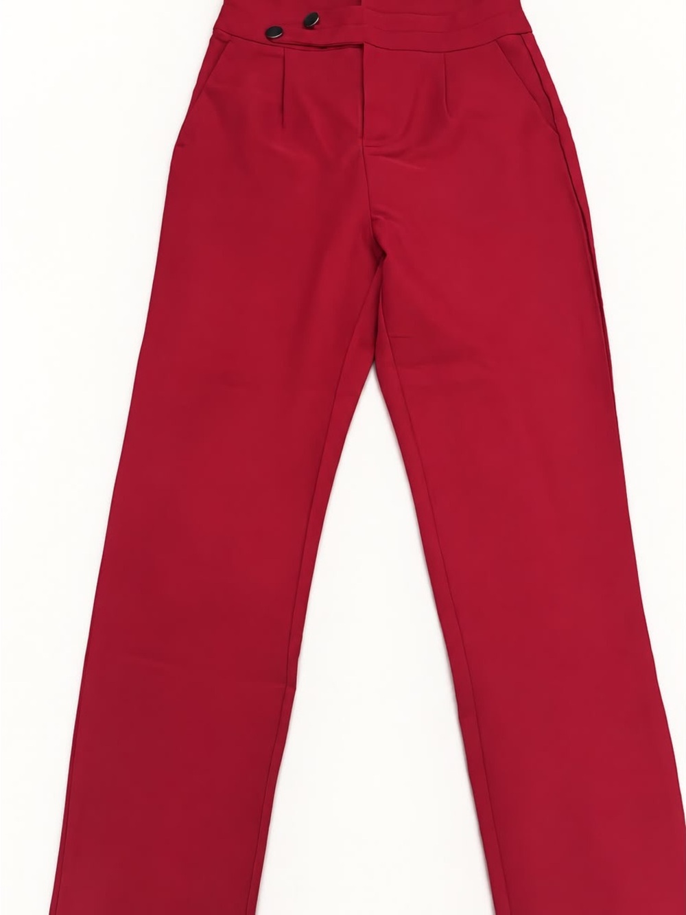 Michel Choe Straight-Leg stretch dress pants